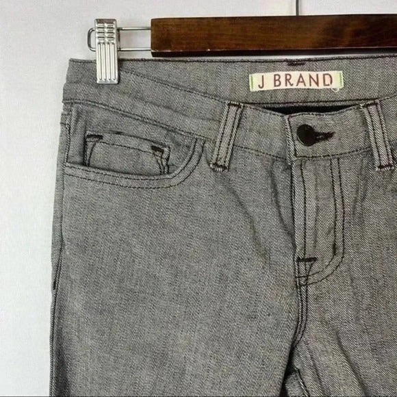 J Brand Light Gray 910 Low Rise Skinny Jeans 26 - Picture 4 of 5